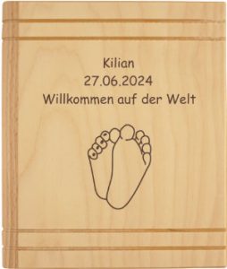 Personalisiertes Geschenk zur Geburt von Oma und Opa