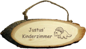 Personalisiertes Holzschild